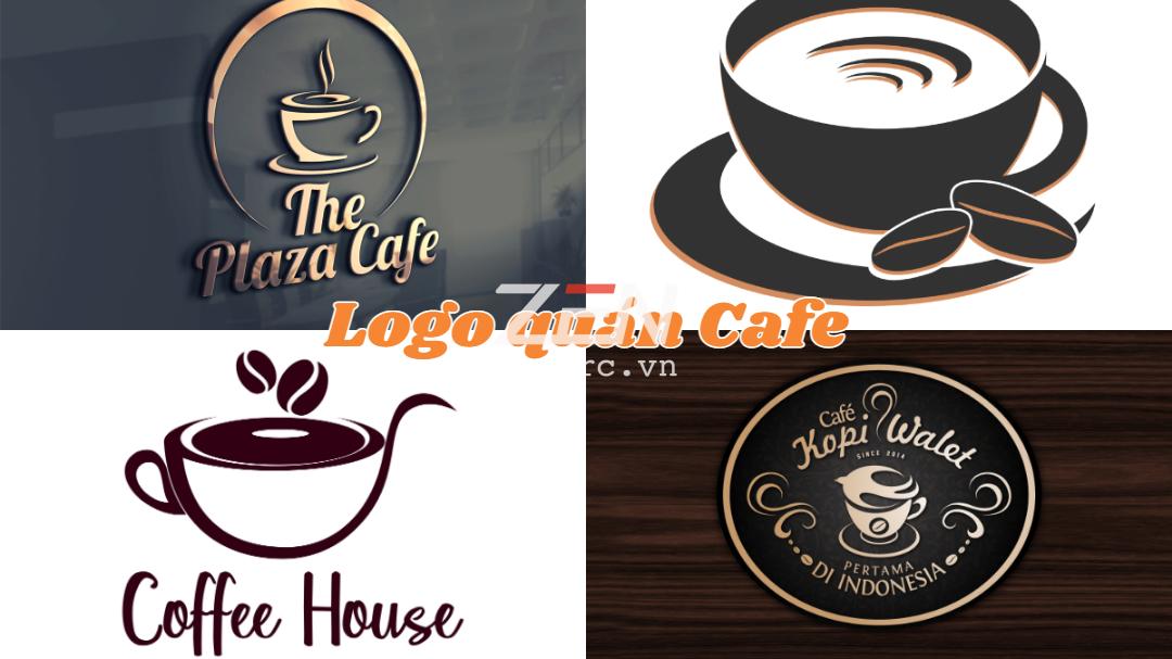 35 Mẫu logo quán cafe thiết kế đơn giản nhưng siêu đẹp - zenarc.vn