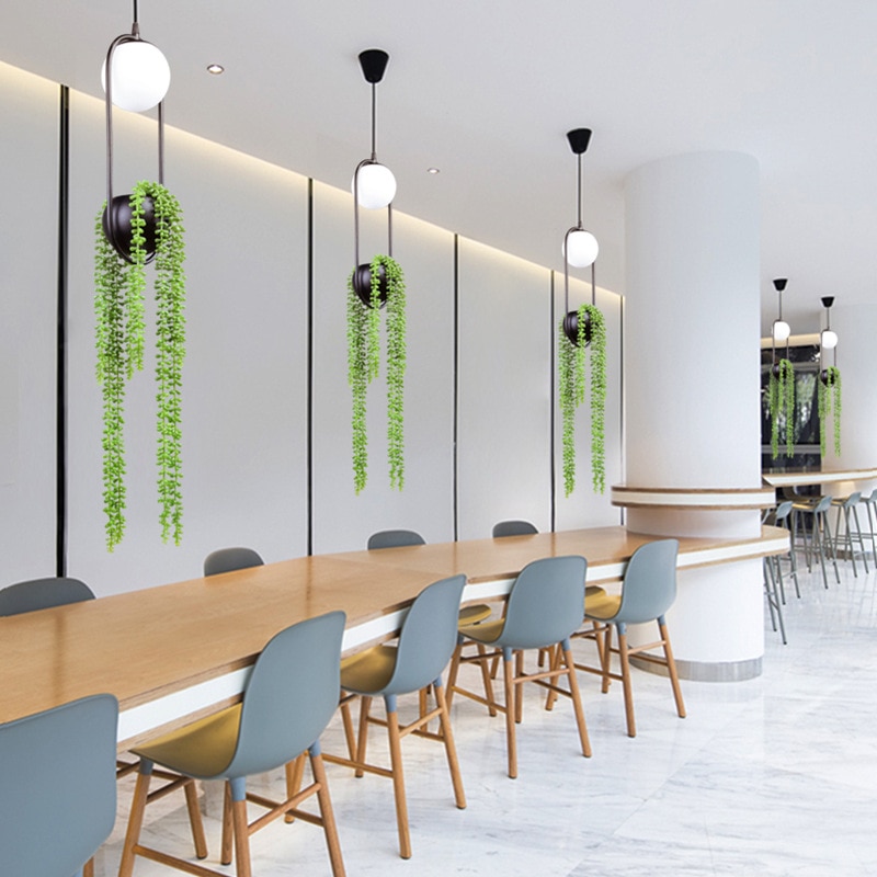 Mô hình thiết kế quán cafe cây xanh phong cách hiện đại