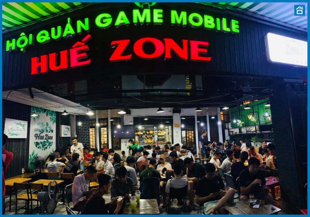 Quán cafe game mobile thoáng đãng, mát mẻ chiều lòng mọi khách hàng