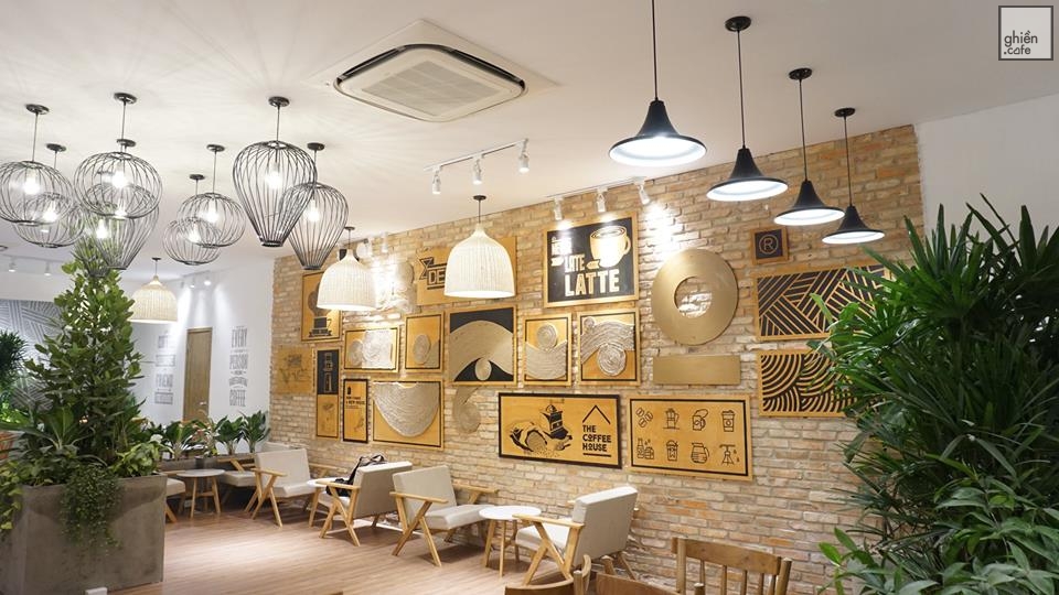 Thiết kế quán cafe 40m2 theo phong cách hiện đại, sang trọng với chi phí thấp
