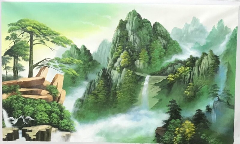 tranh treo cầu thang