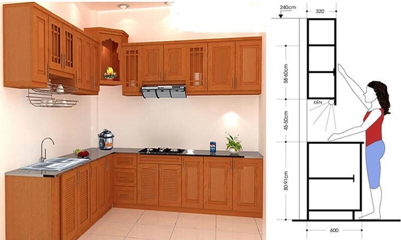 mẫu nhà bếp nông thôn