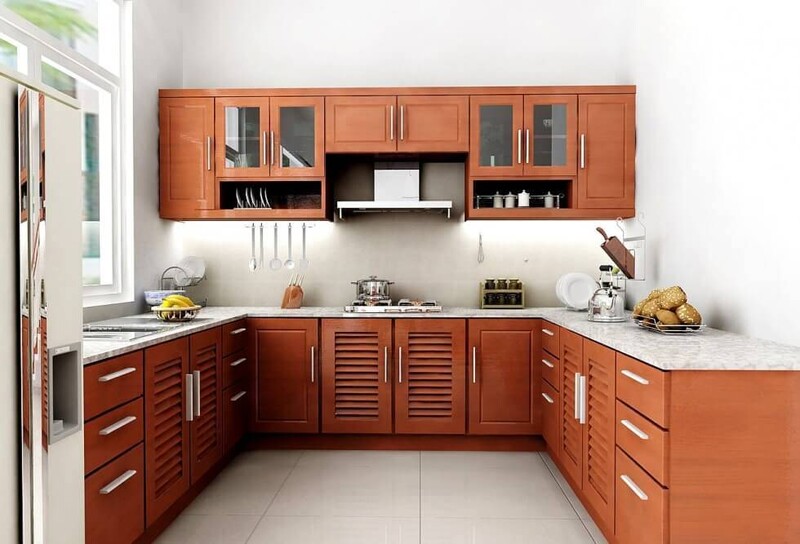 mẫu nhà bếp nông thôn